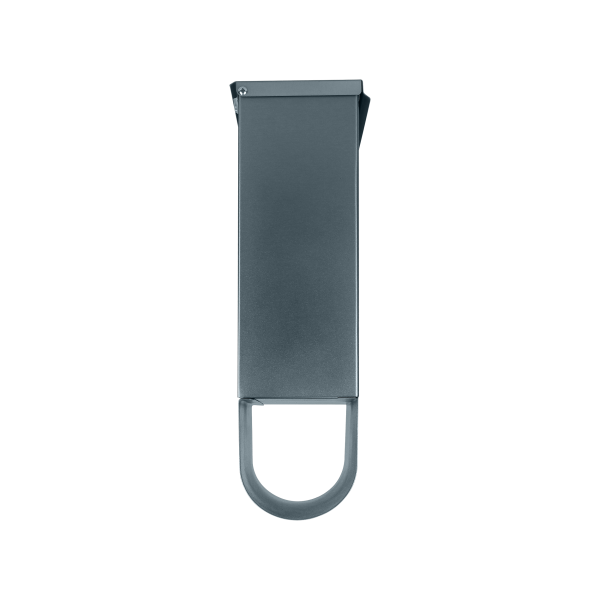 HAITI mailbox with newspaper holder and name plate, galvanized steel, anthracite HAITI mailbox with newspaper holder and name plate, galvanized steel, anthracite